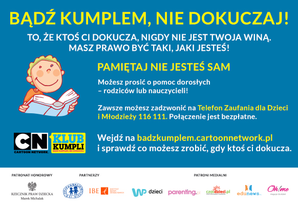 Bądź Kumplem Nie Dokuczaj Scenariusze Kampania społeczna "Bądź kumplem, nie dokuczaj" | PAP MediaRoom portal.